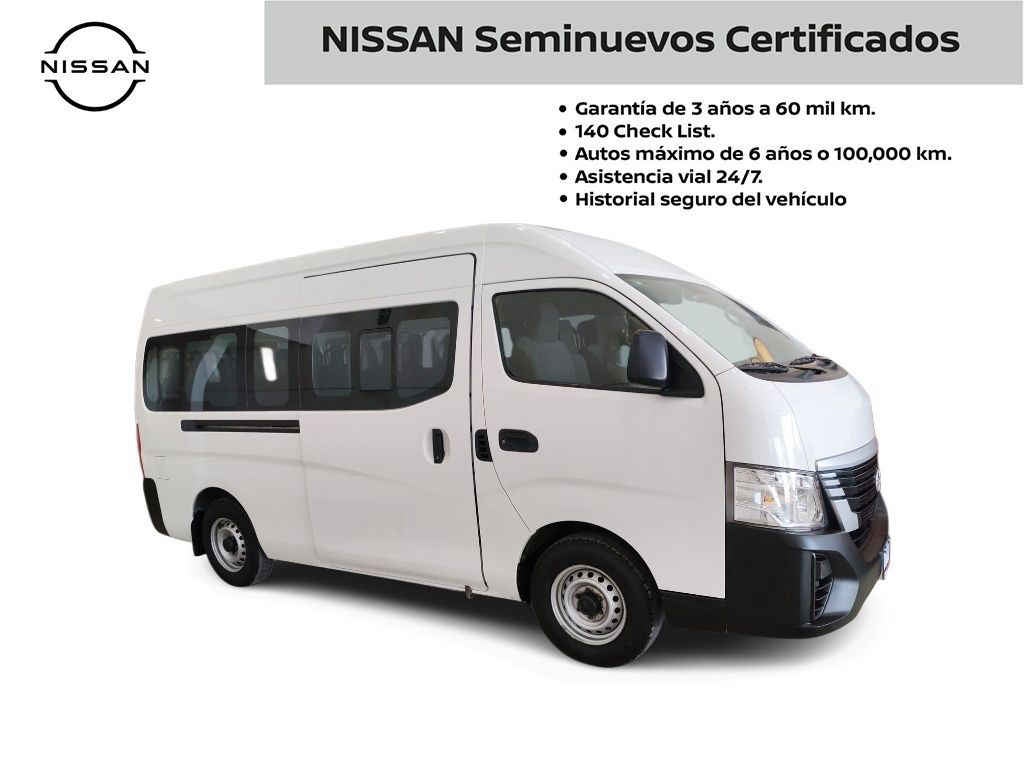 2024 Nissan Urvan 4p Amplia L4/2.5 Man Ventanas