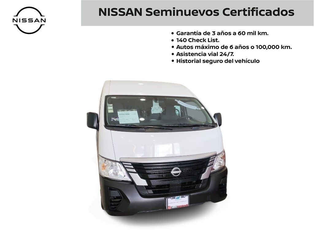 2024 Nissan Urvan 4p Amplia L4/2.5 Man Ventanas