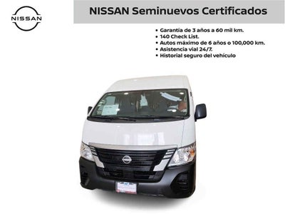 2024 Nissan Urvan 4p Amplia L4/2.5 Man Ventanas