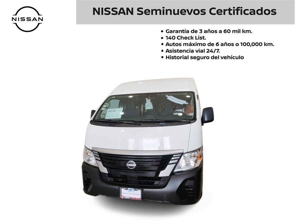 2024 Nissan Urvan 4p Amplia L4/2.5 Man Ventanas