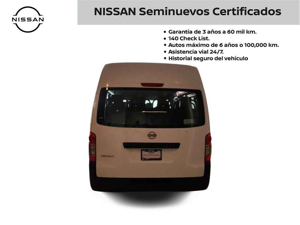 2024 Nissan Urvan 4p Amplia L4/2.5 Man Ventanas