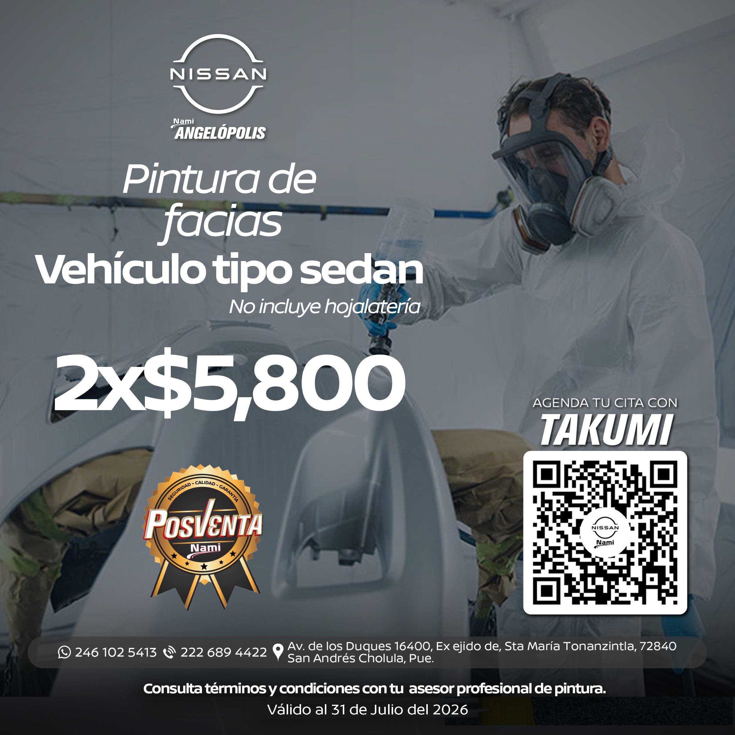 PINTURA DE FACIAS
