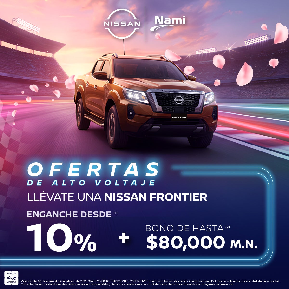 OFERTAS DE ALTO VOLTAJE