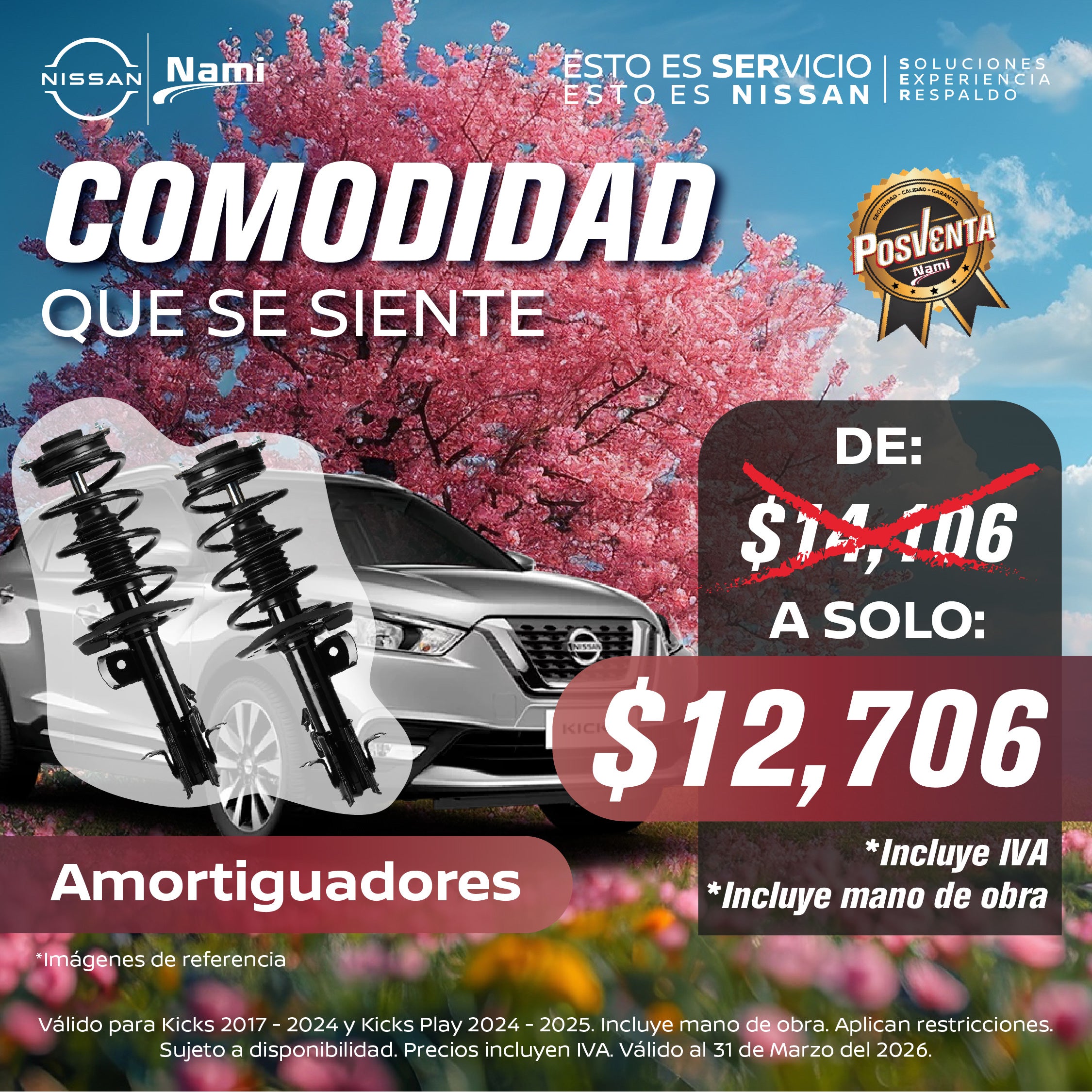 COMODIDAD QUE SE SIENTE