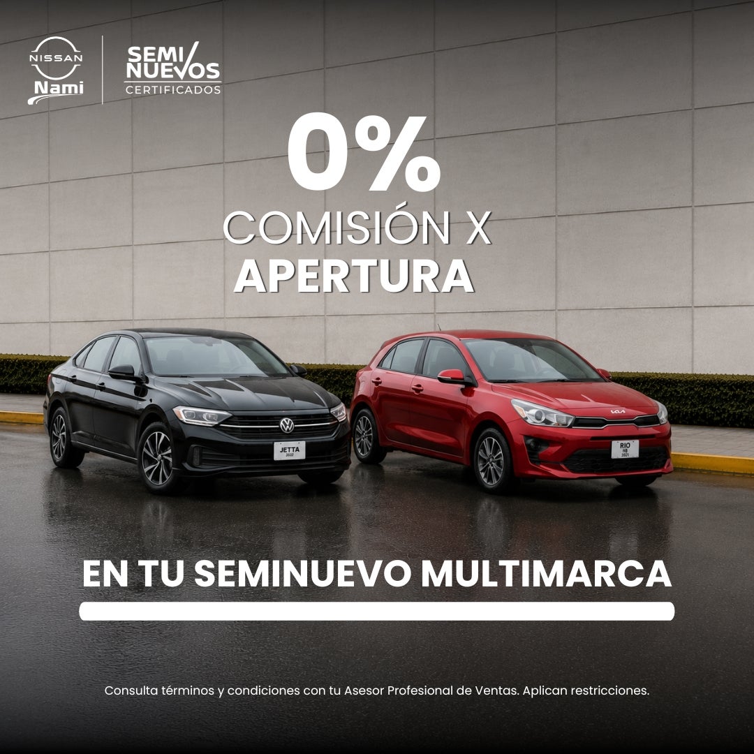 Estrenar sin comisión por apertura.