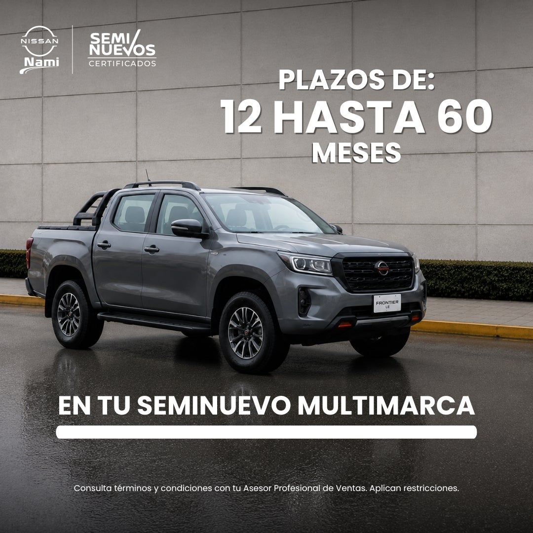 Plazos cortos para comprar tu seminuevo.